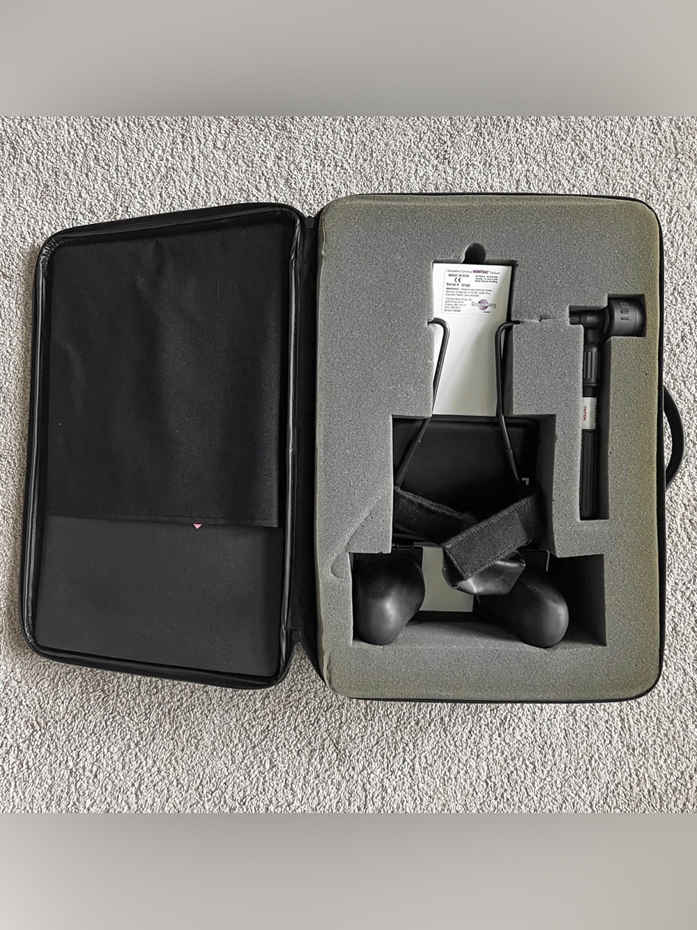 Saunders HomeTrac Deluxe Cervical Home Neck Traction Device with Travel Case